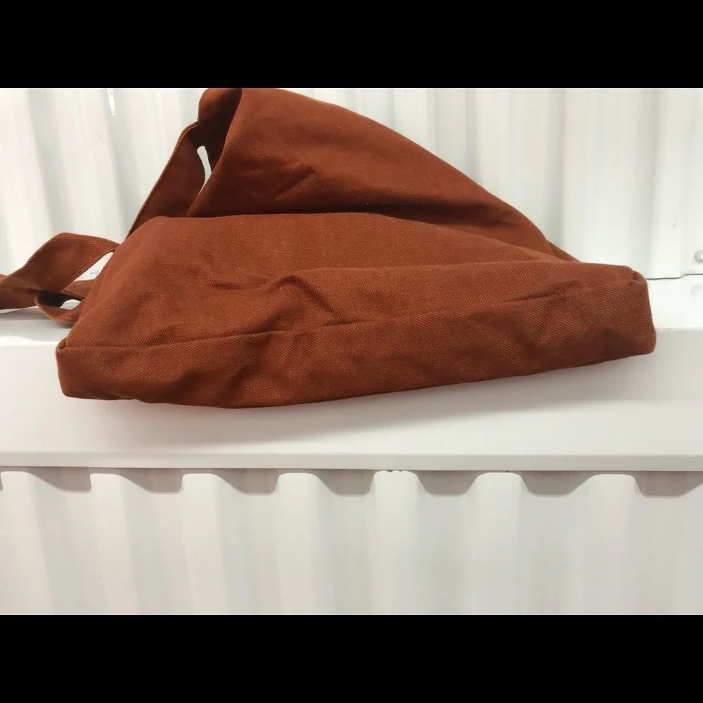 Tribal Print Rust Tote Bag